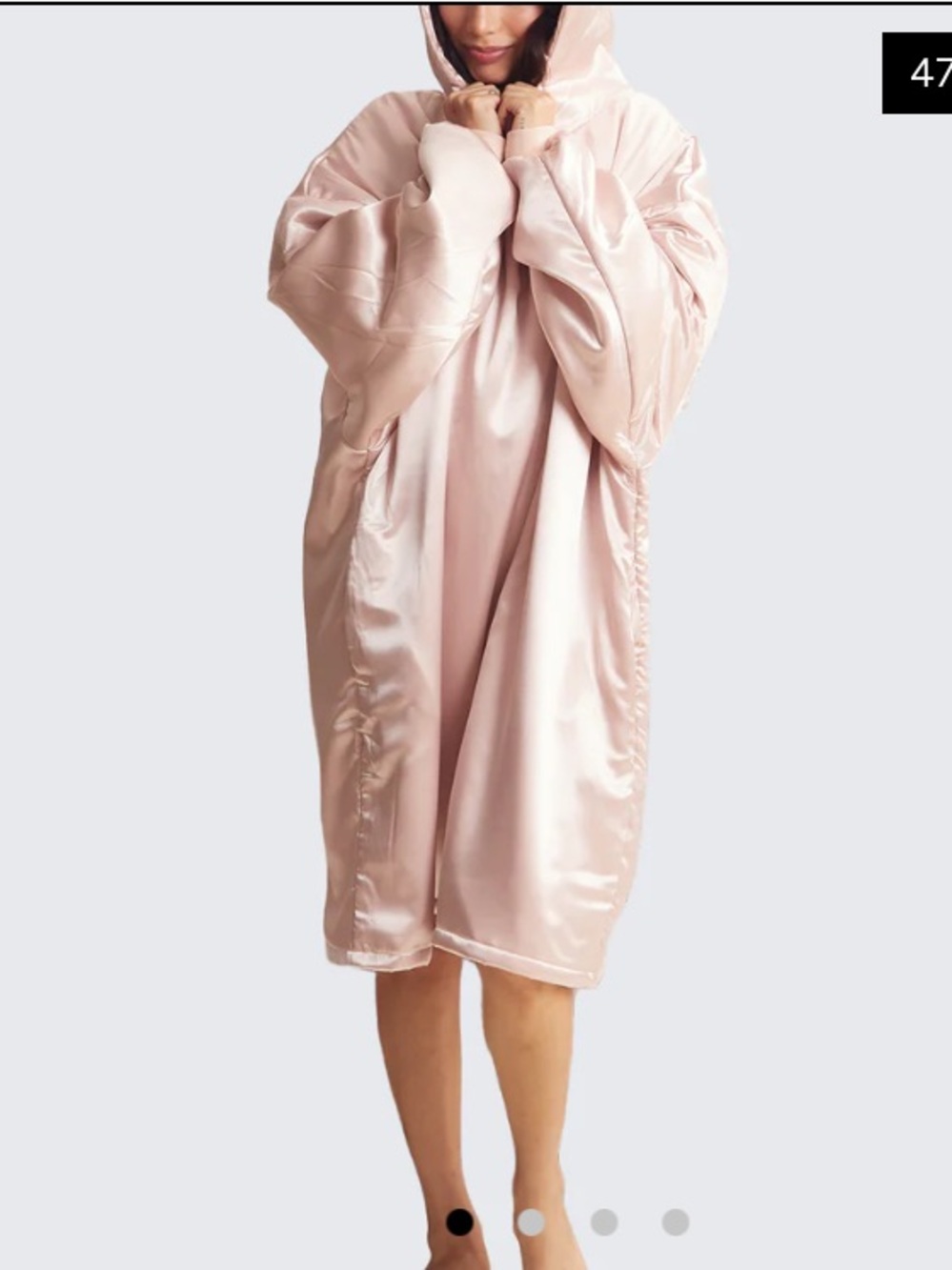 {kitsch} Glazey Weighted Coat